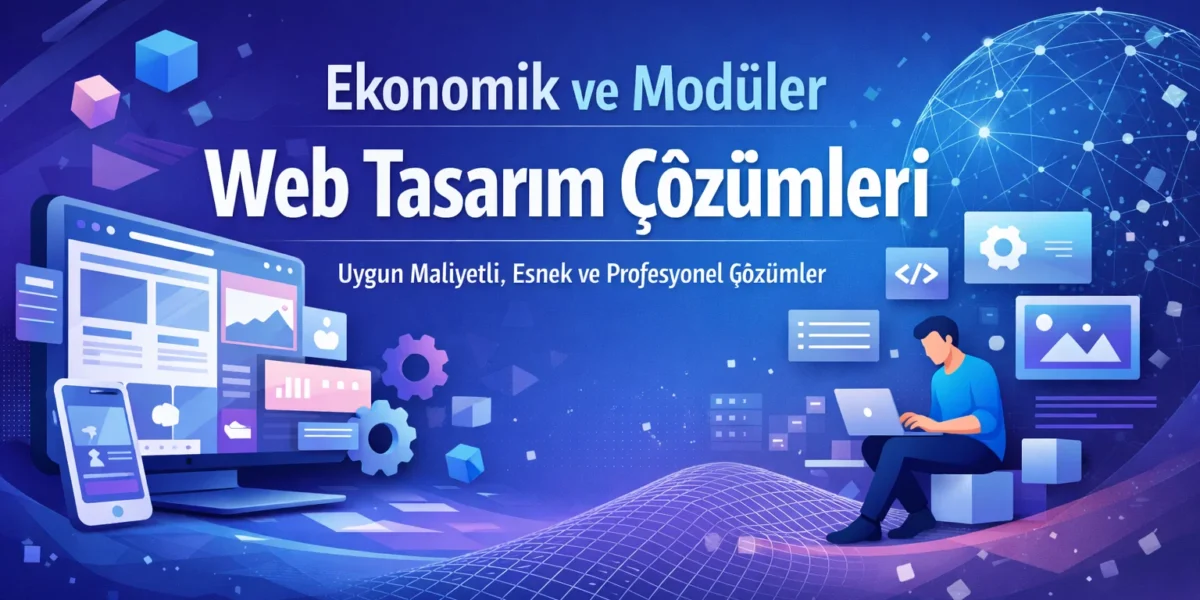 Ekonomik ve Modüler Web Sitesi Tasarımı Çözümleri
