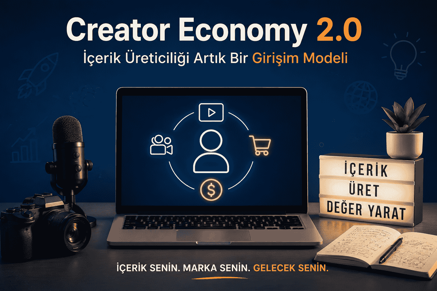 Creator Economy 2.0: İçerik Üreticiliği Artık Bir Girişim Modeli