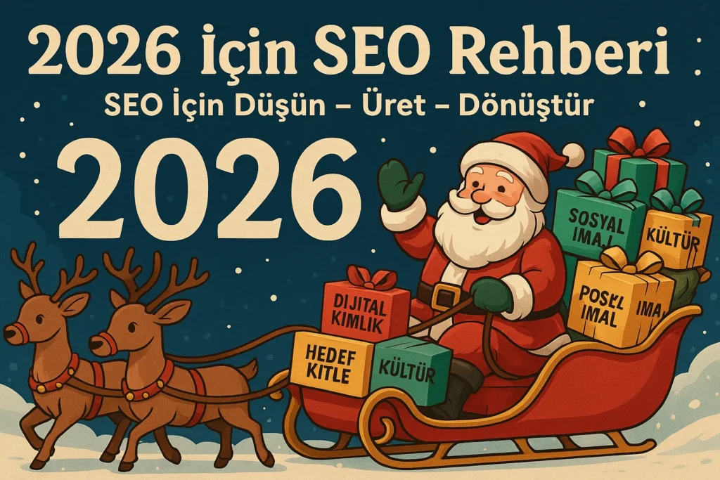 2026 SEO Rehberi; SEO İ&ccedil;in D&uuml;ş&uuml;n &Uuml;ret D&ouml;n&uuml;şt&uuml;r