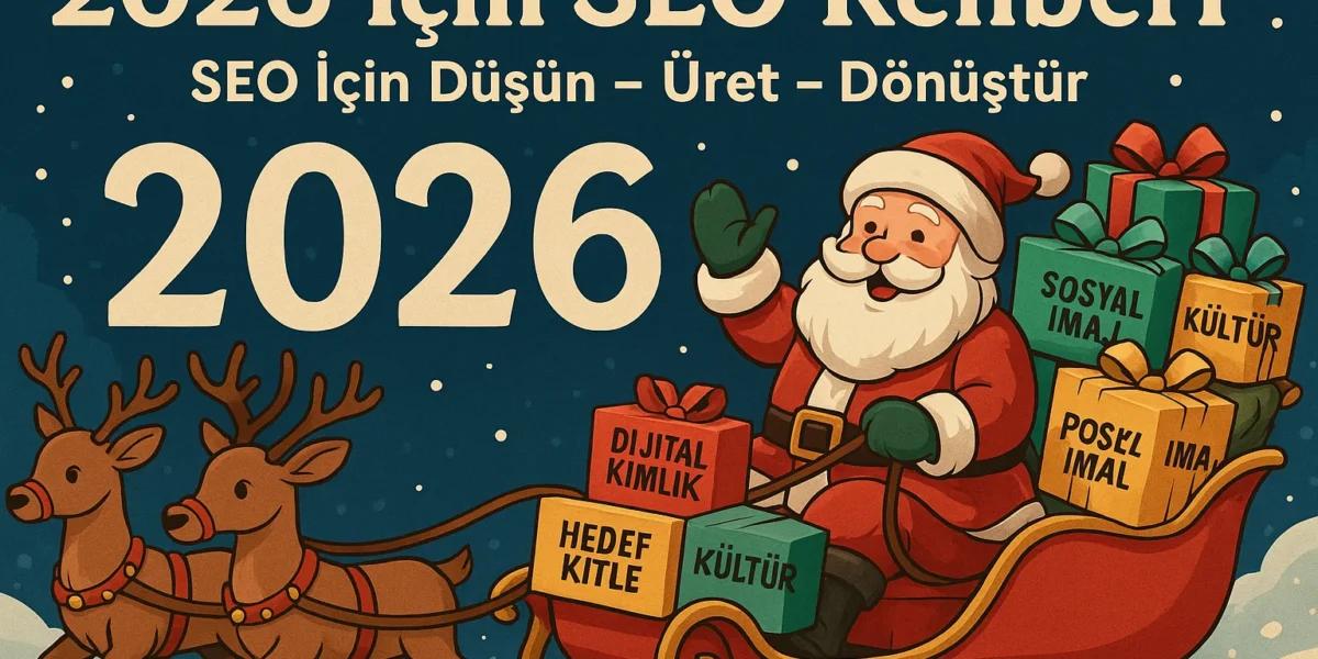 2026 SEO Rehberi; SEO İçin Düşün Üret Dönüştür