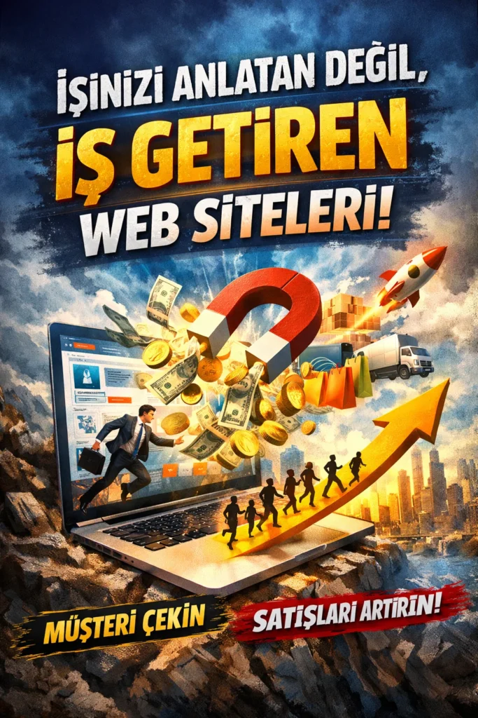 Web Tasarım İle; İşinizi Anlatan Değil, İş Getiren Web Siteleri