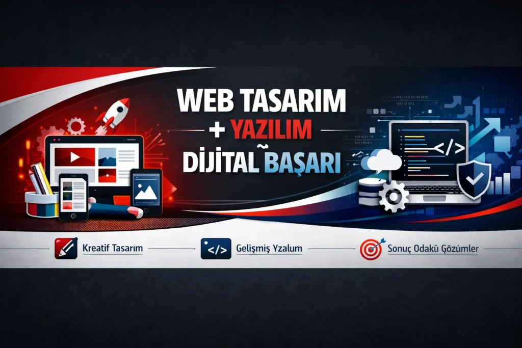 Web Tasarım + Yazılım = Dijital Başarı