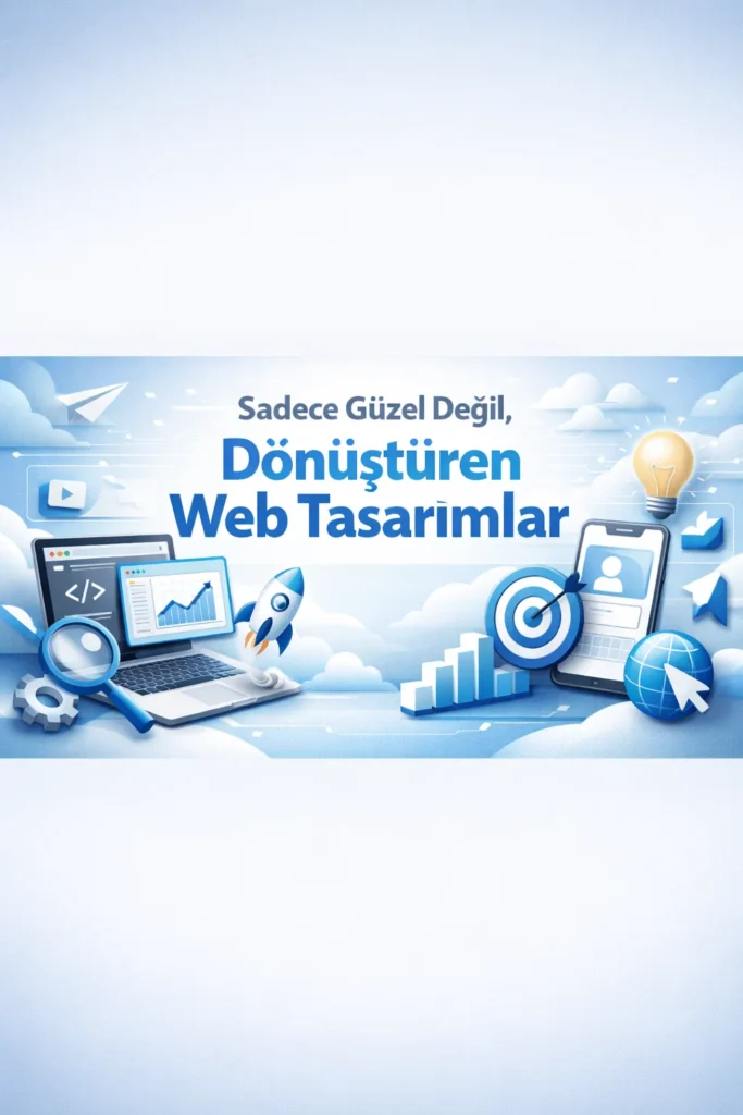 Web Tasarımda Amaç, Güzel Görünen Değil Dönüştüren Web Siteleri