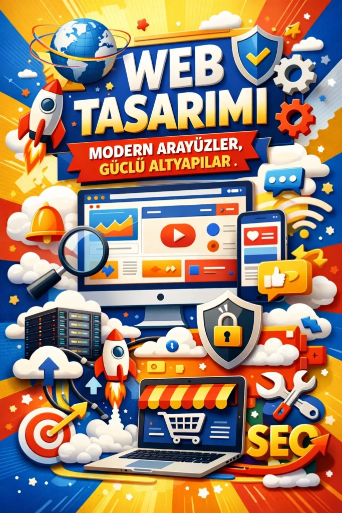 Web Tasarımı, Modern Arayüzler, Güçlü Altyapılar
