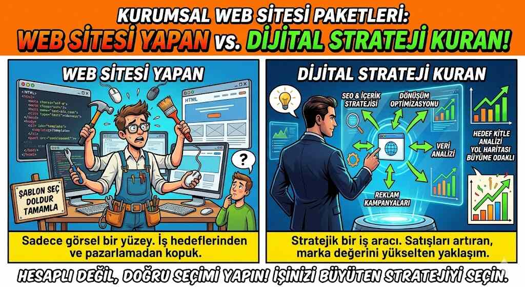 Kurumsal Web Sitesi Paketleri İle Dijital Strateji Kurmak