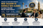 Ankara ve İngiltere Merkezli Web Tasarım ve Google SEO Ajansı Olarak; Ekonomik Web Tasarım Paketleri, Seo Paketleri, E Ticaret Paketleri Sunuyoruz