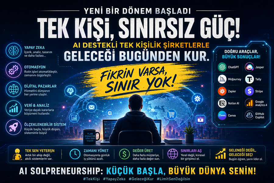 Yapay Zeka AI Destekli Yeni Nesl Girişimcilik Modelleri